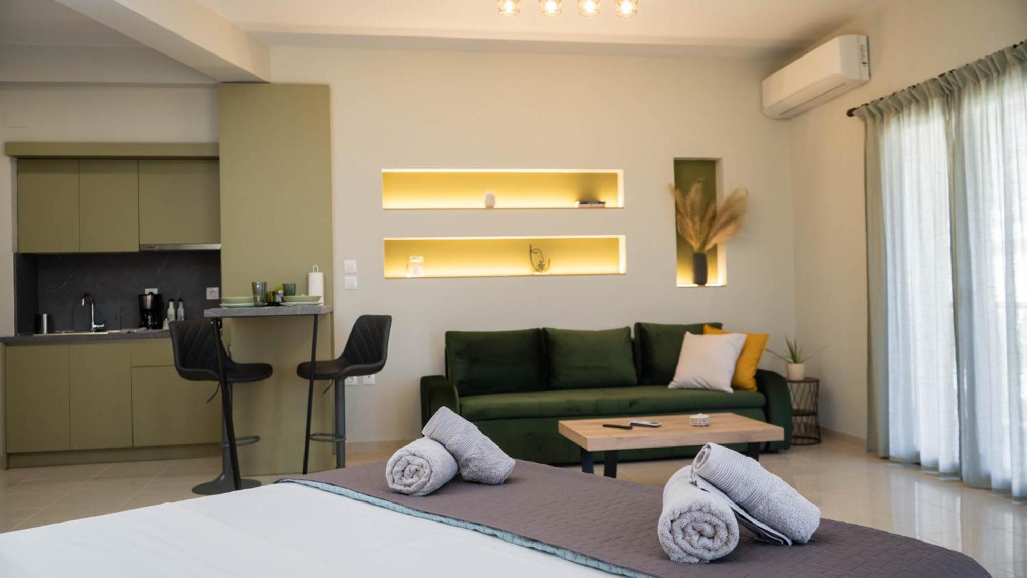 Aurora Suite Apartment Kalambáka Kültér fotó